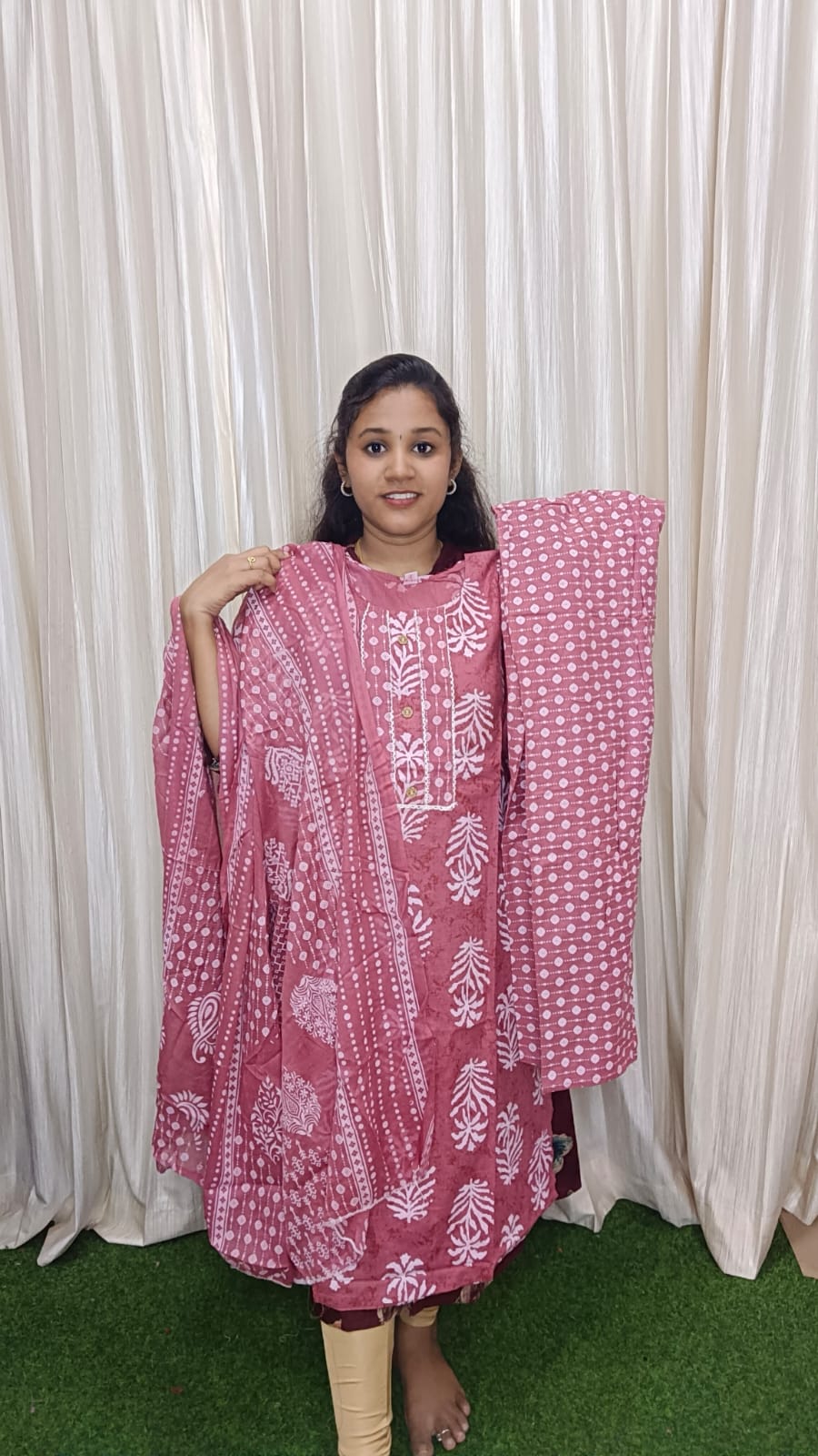 Plus size Cotton 3 piece set