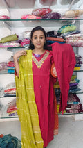Side open kurti set