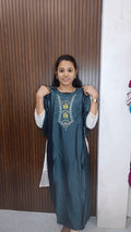 Taffeta kurti