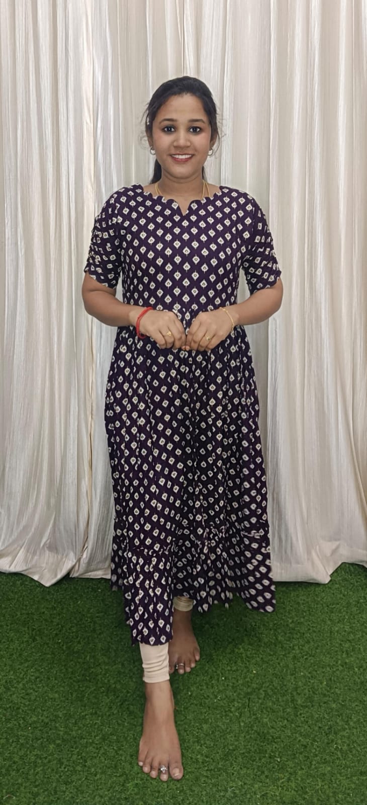 Own brand Customised Rayon maxi