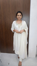 Kurti with pant and dupatta