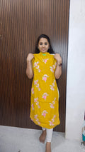 Grand side open Kurti