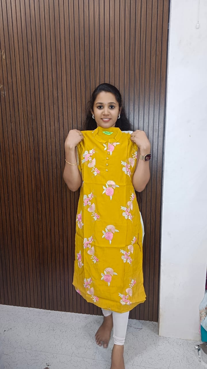 Grand side open Kurti
