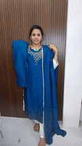 Kurti with pant and dupatta