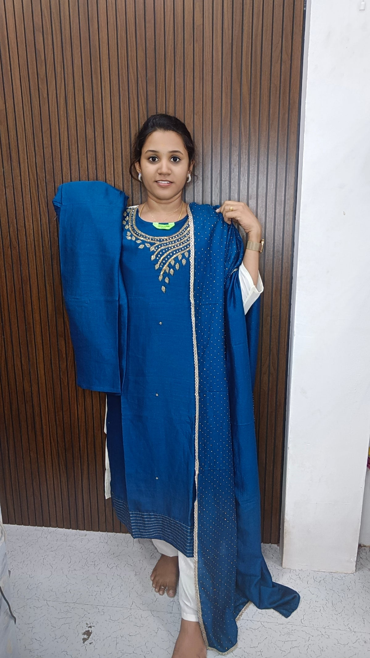 Kurti with pant and dupatta
