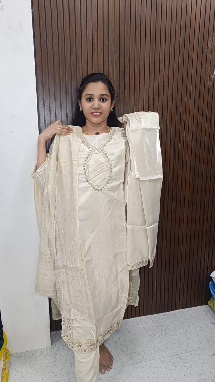 Kurti with pant and duppata