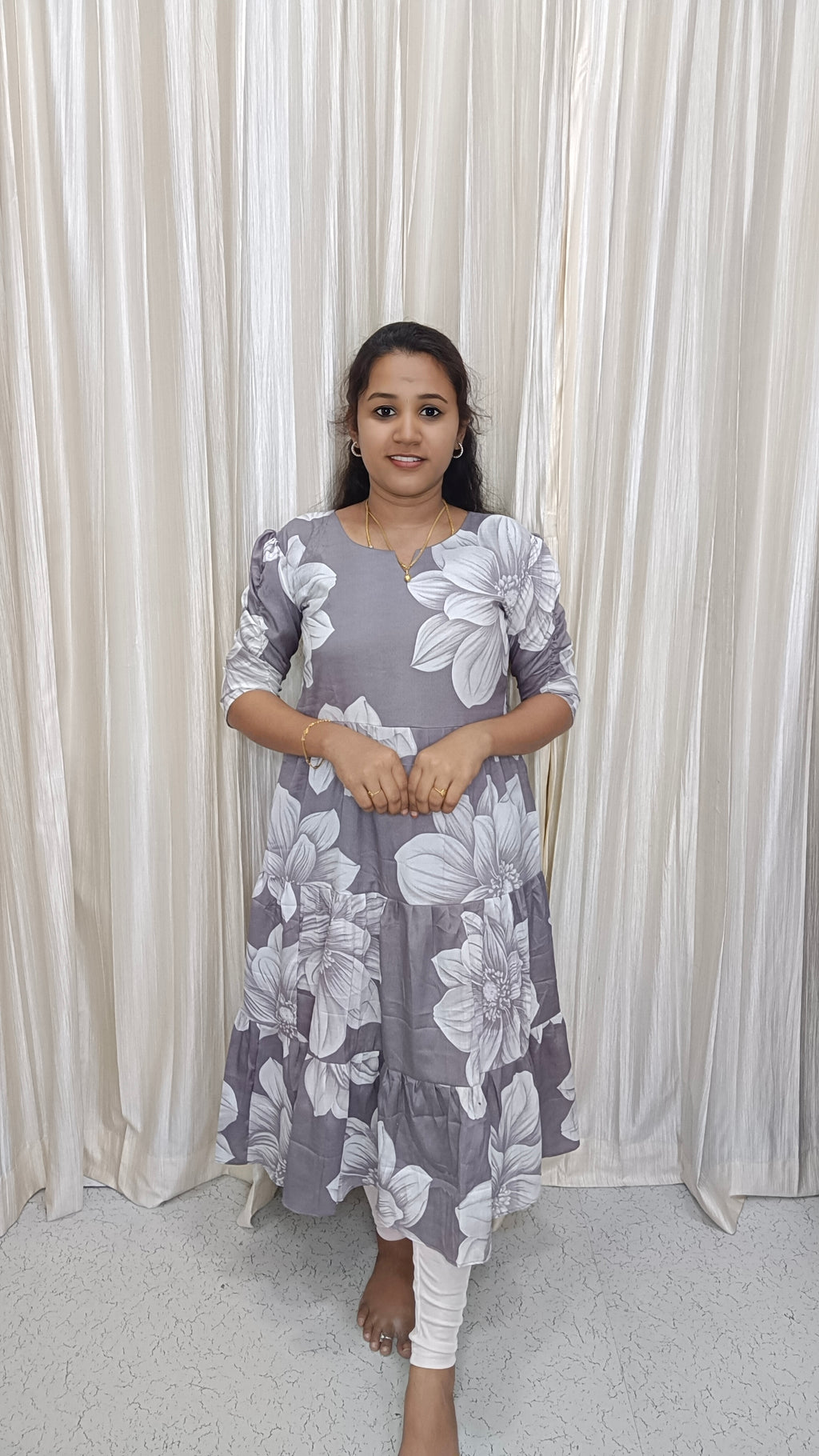 Customized popcorn maxi grey