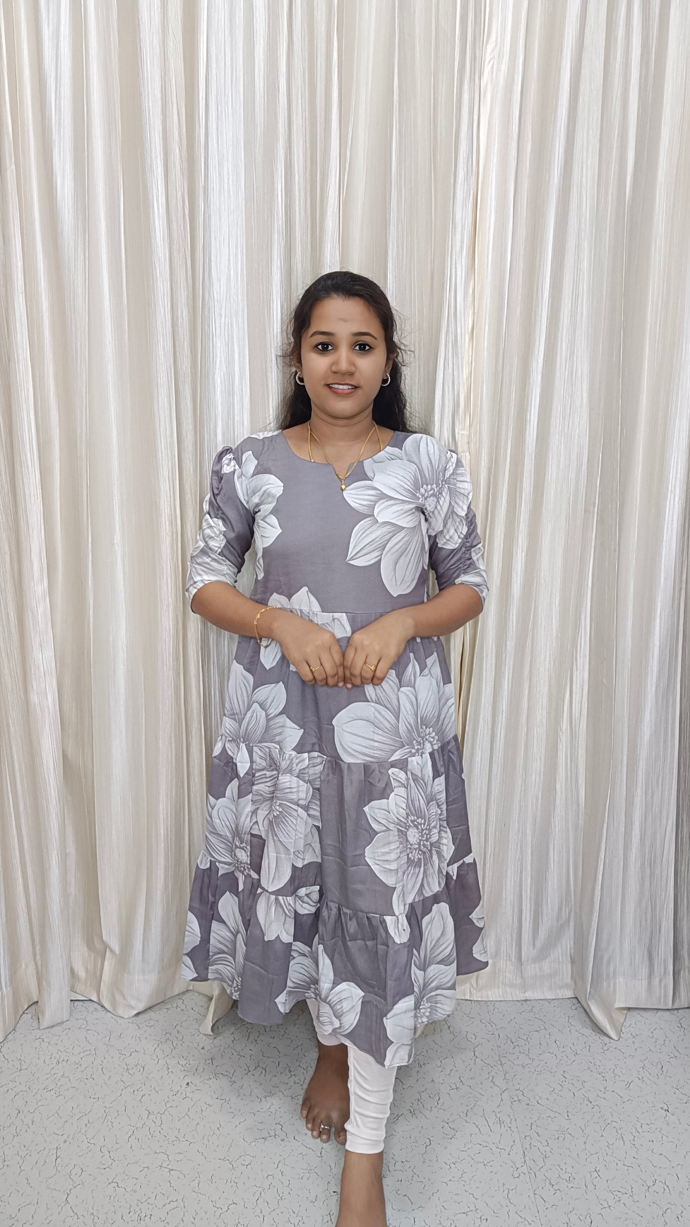 Customized popcorn maxi grey