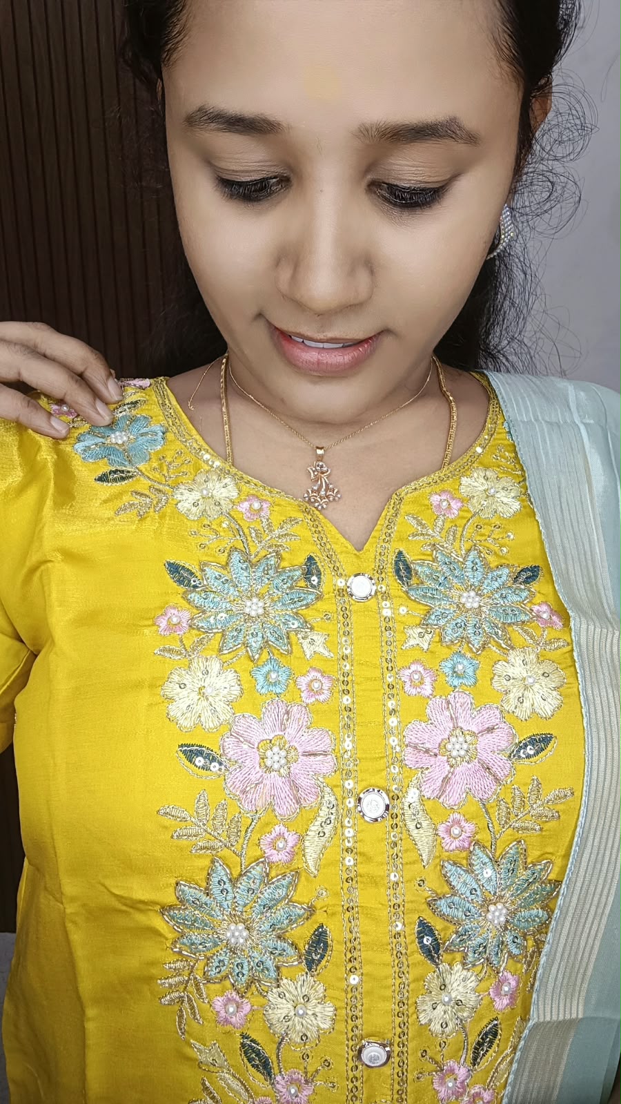 Kurti with pant and dupatta