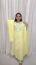 Kurti with pant and dupatta