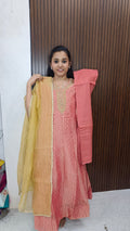 Prebooking Kurti with pant and dupatta