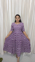 Customized 3 Tire Rayon Maxi
