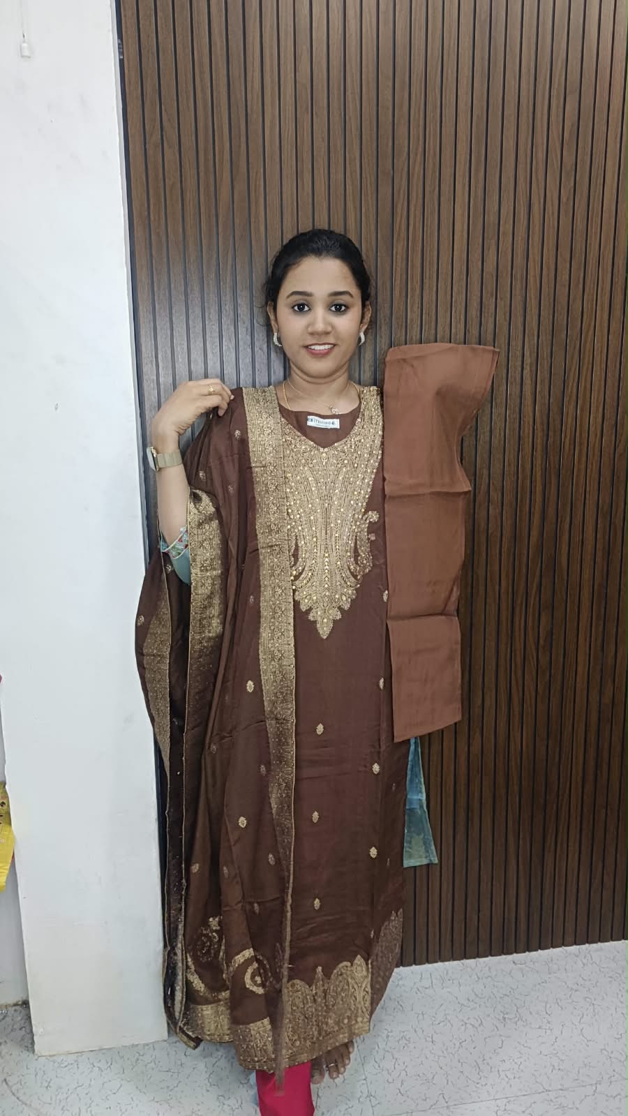 Kurti with pant and dupatta