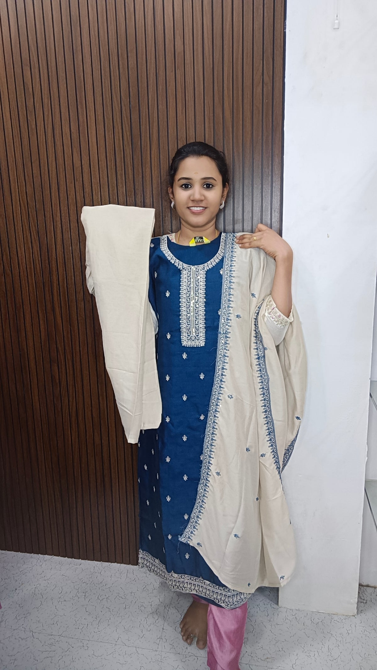 Kurti with pant and duppata
