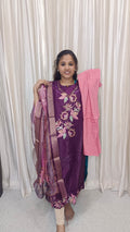 Kurti with pant and dupatta