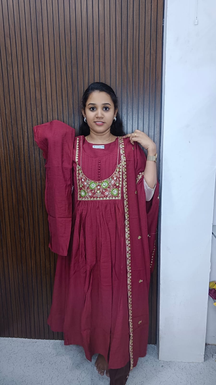 Kurti with pant and dupatta