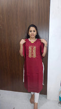 Grand side open Kurti