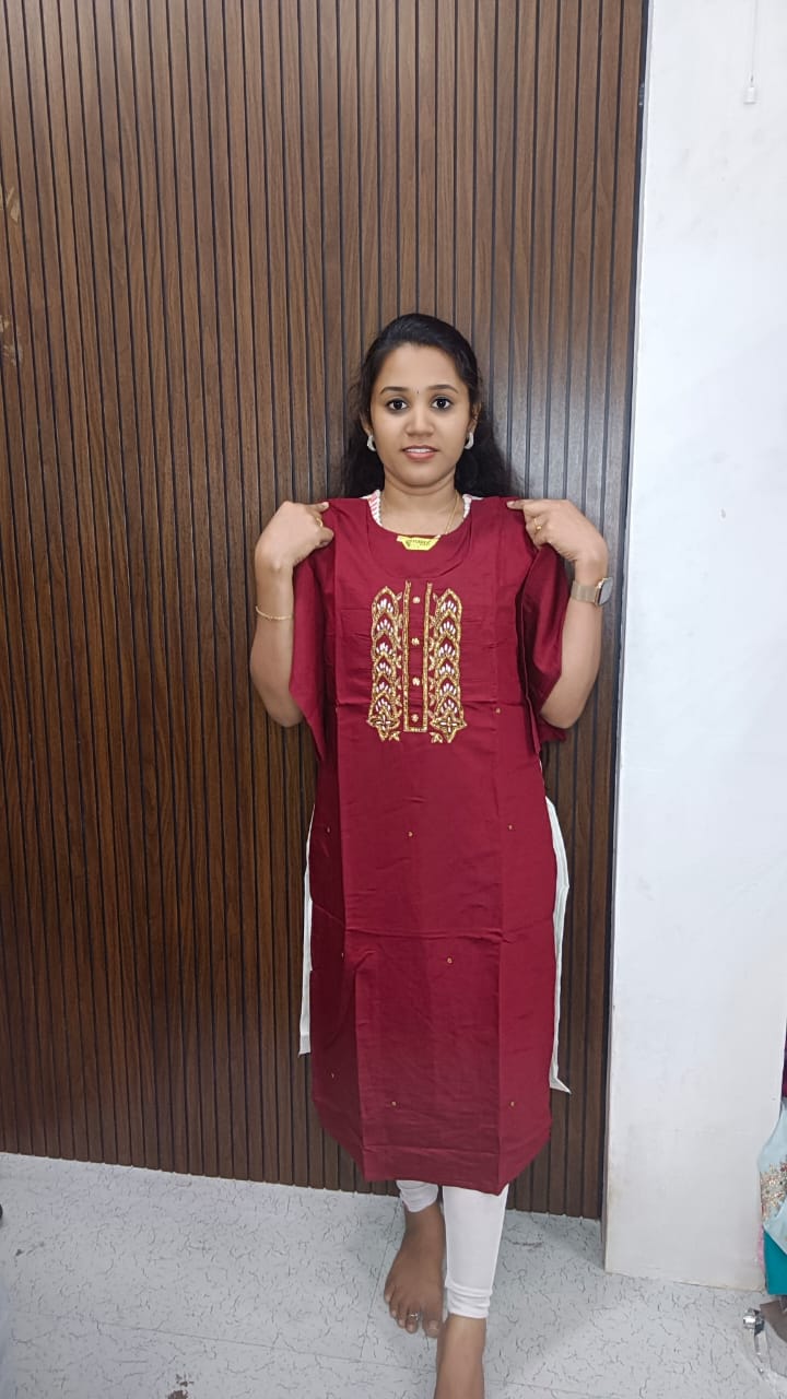 Grand side open Kurti