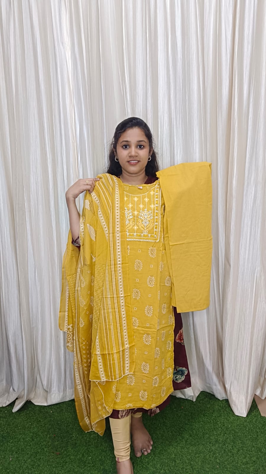 Plus size Cotton 3 piece set
