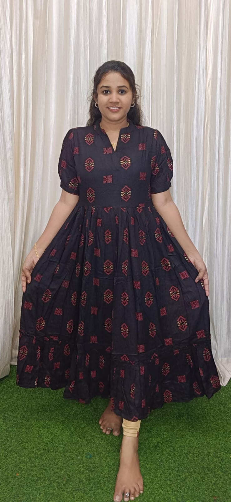 Own brand customized Rayon maxi