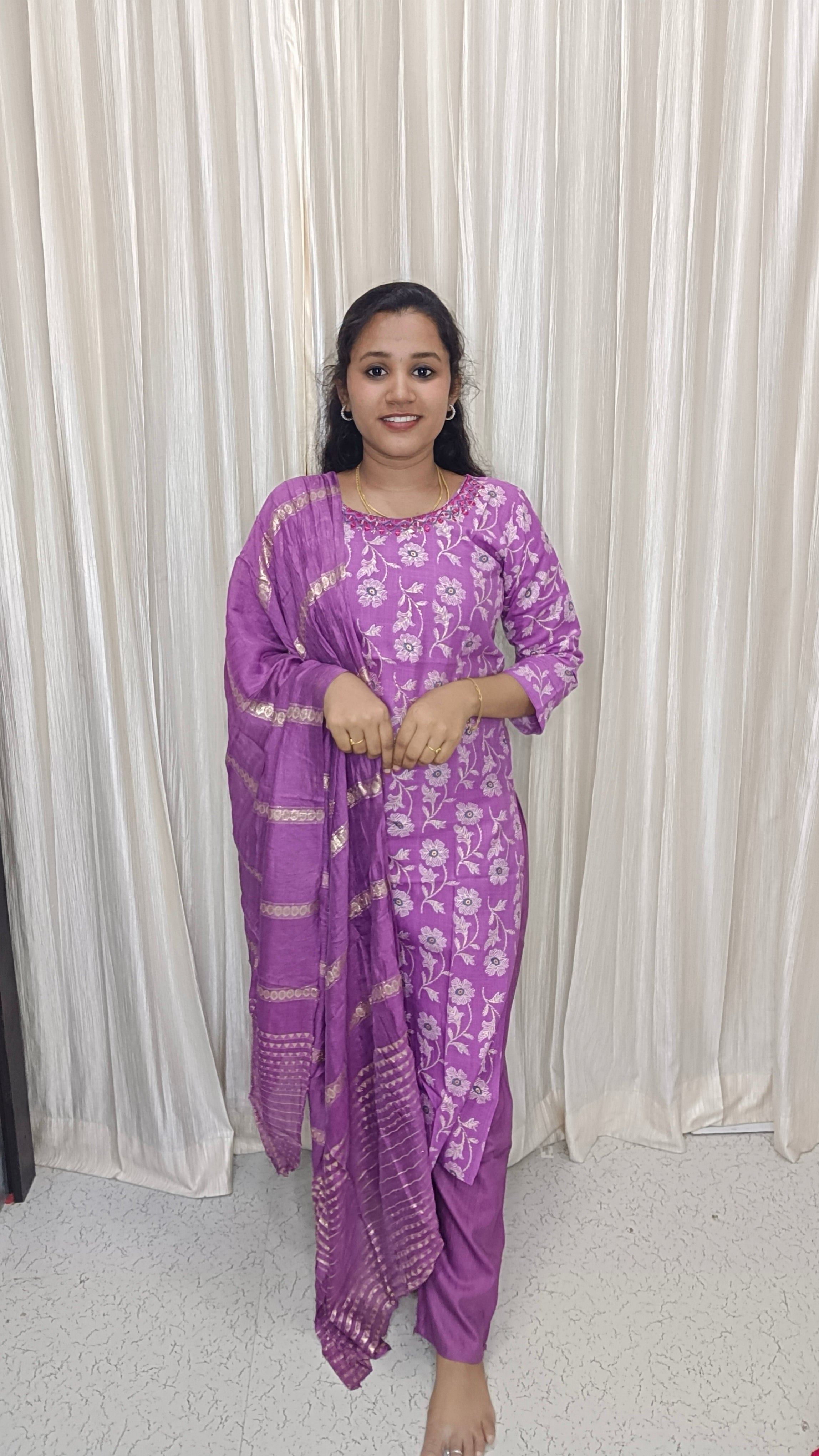 Kurti pant with duppata sets