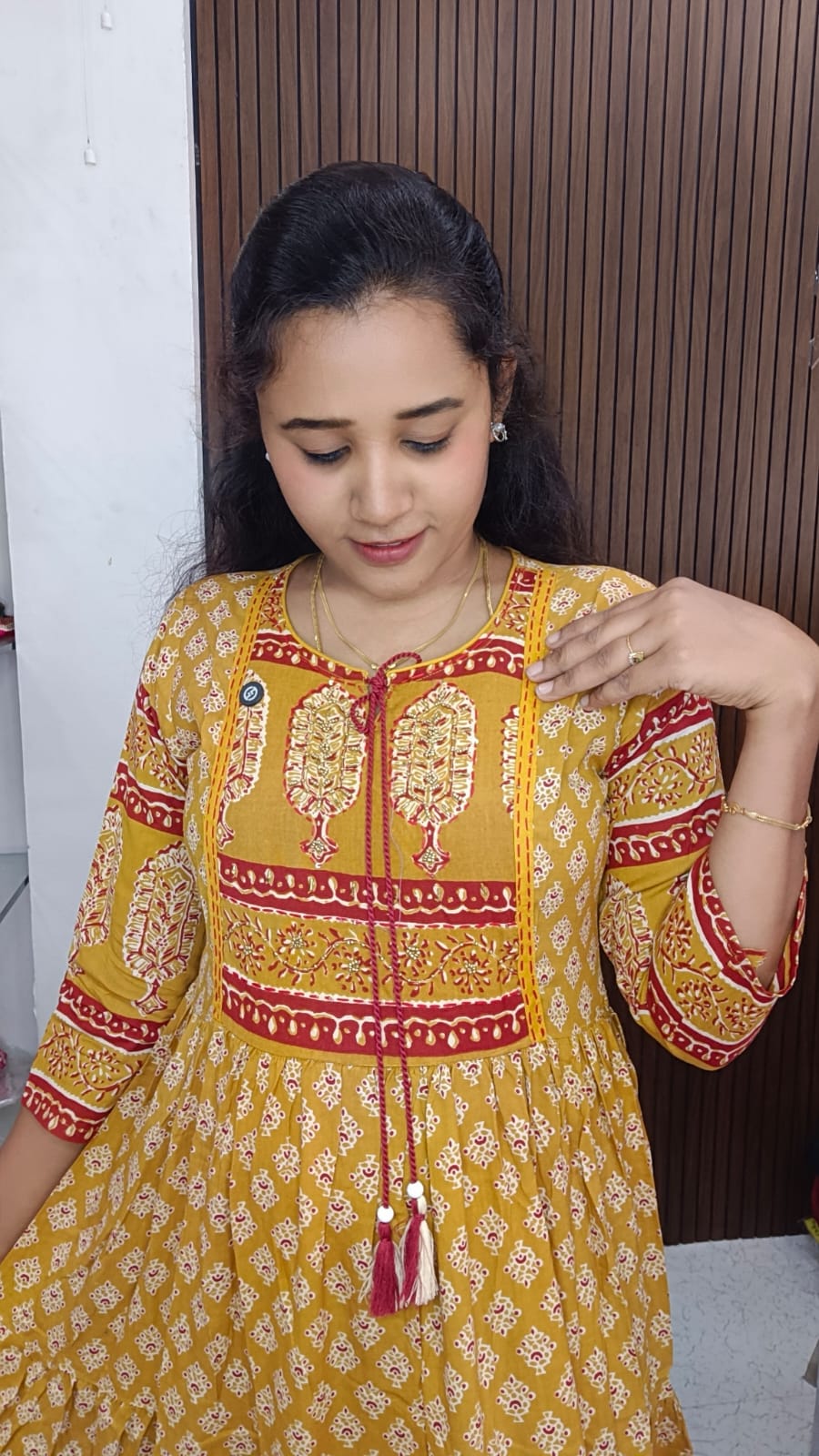 Cotton maxi