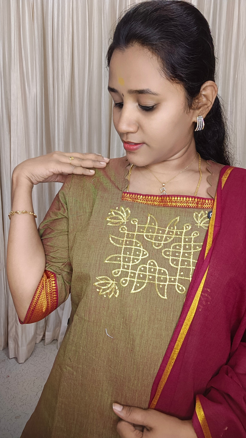 Premium Mangalgiri Cotton 3 piece set collections