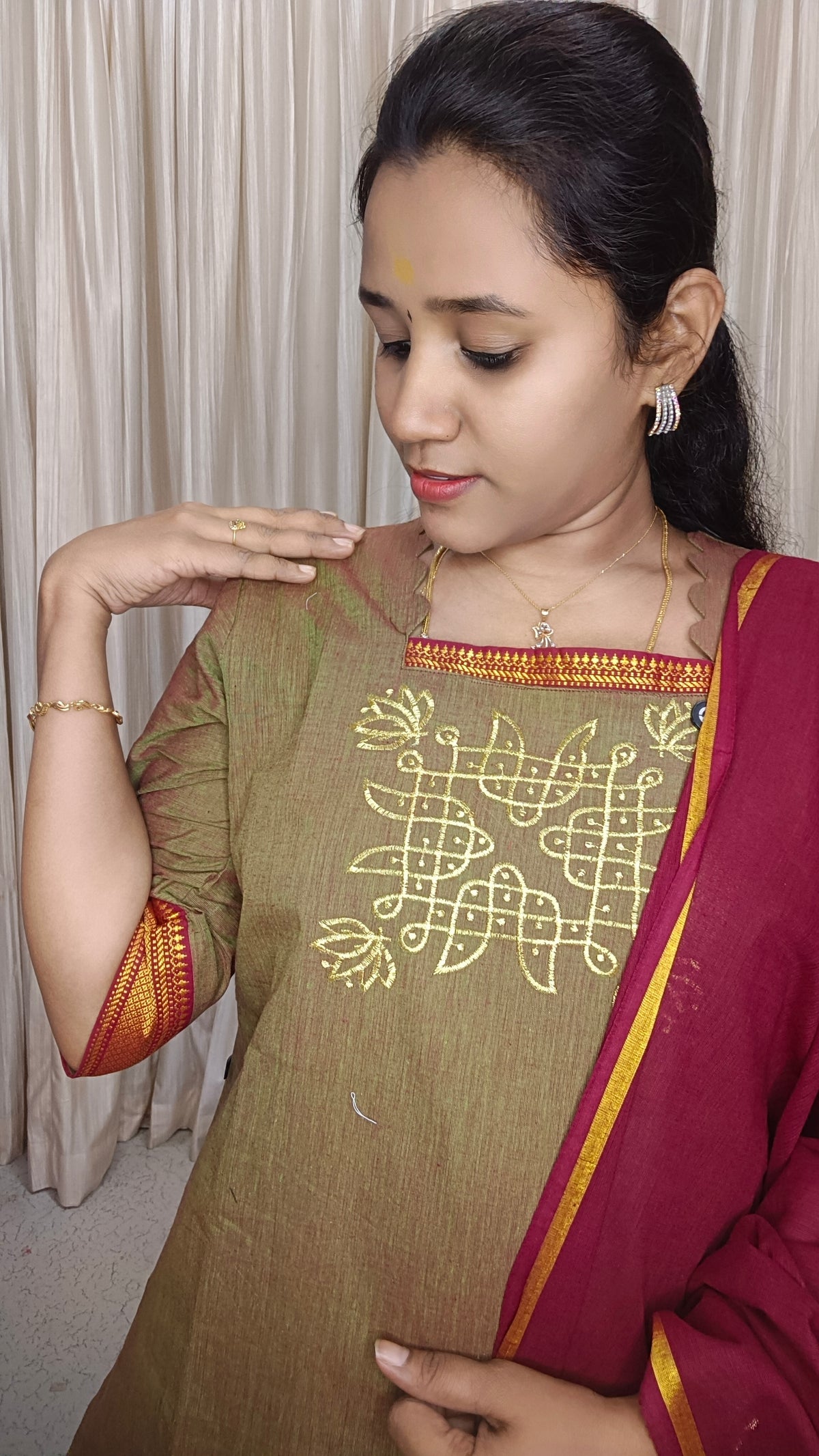 Premium Mangalgiri Cotton 3 piece set collections