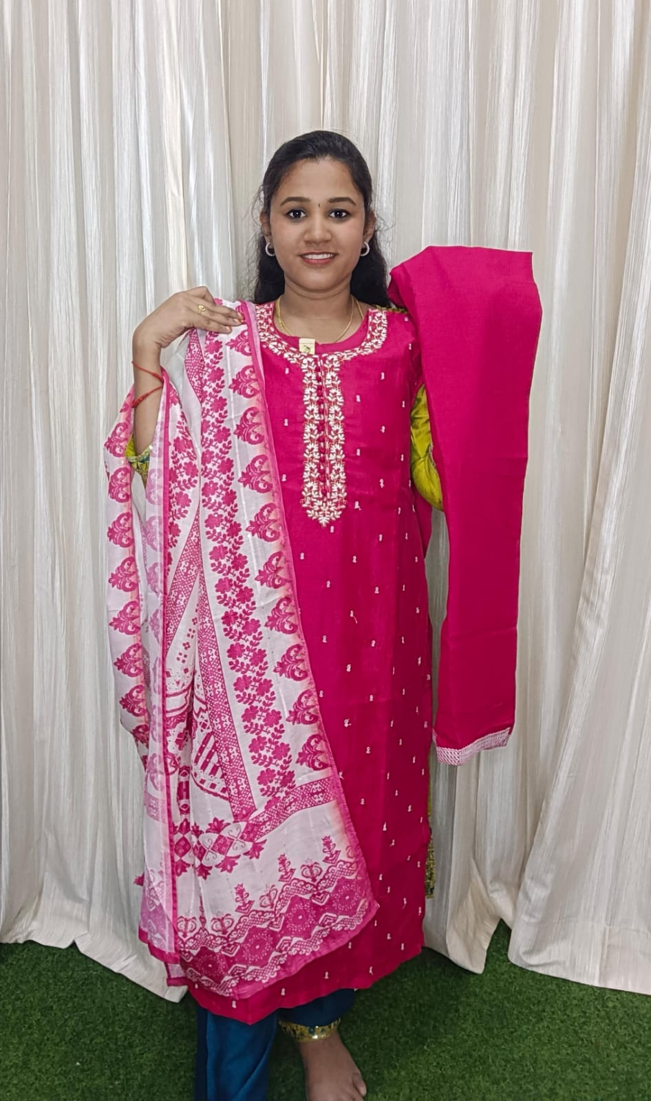 Kurti with pant & Dupatta