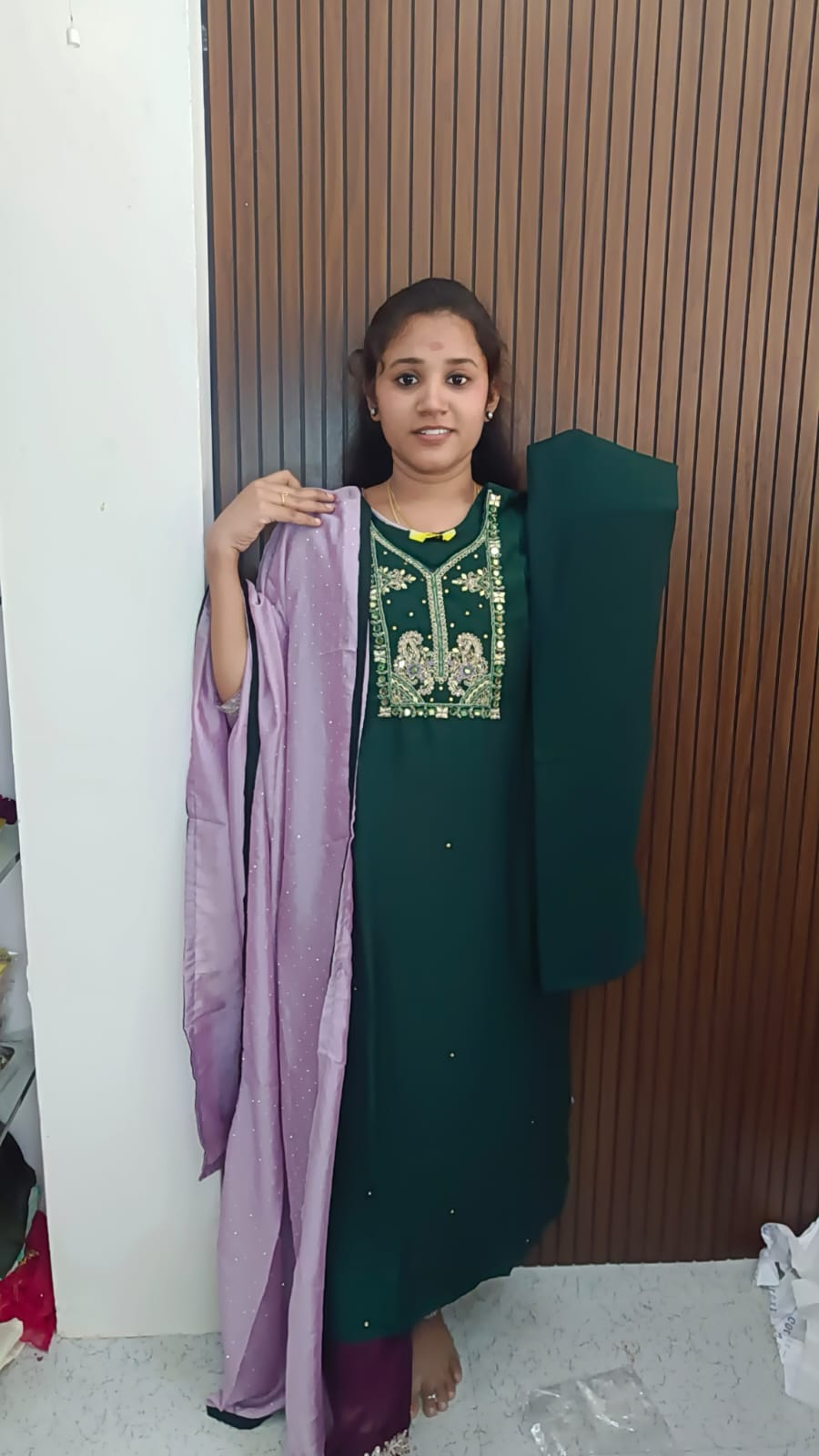 Kurti with pant and dupatta