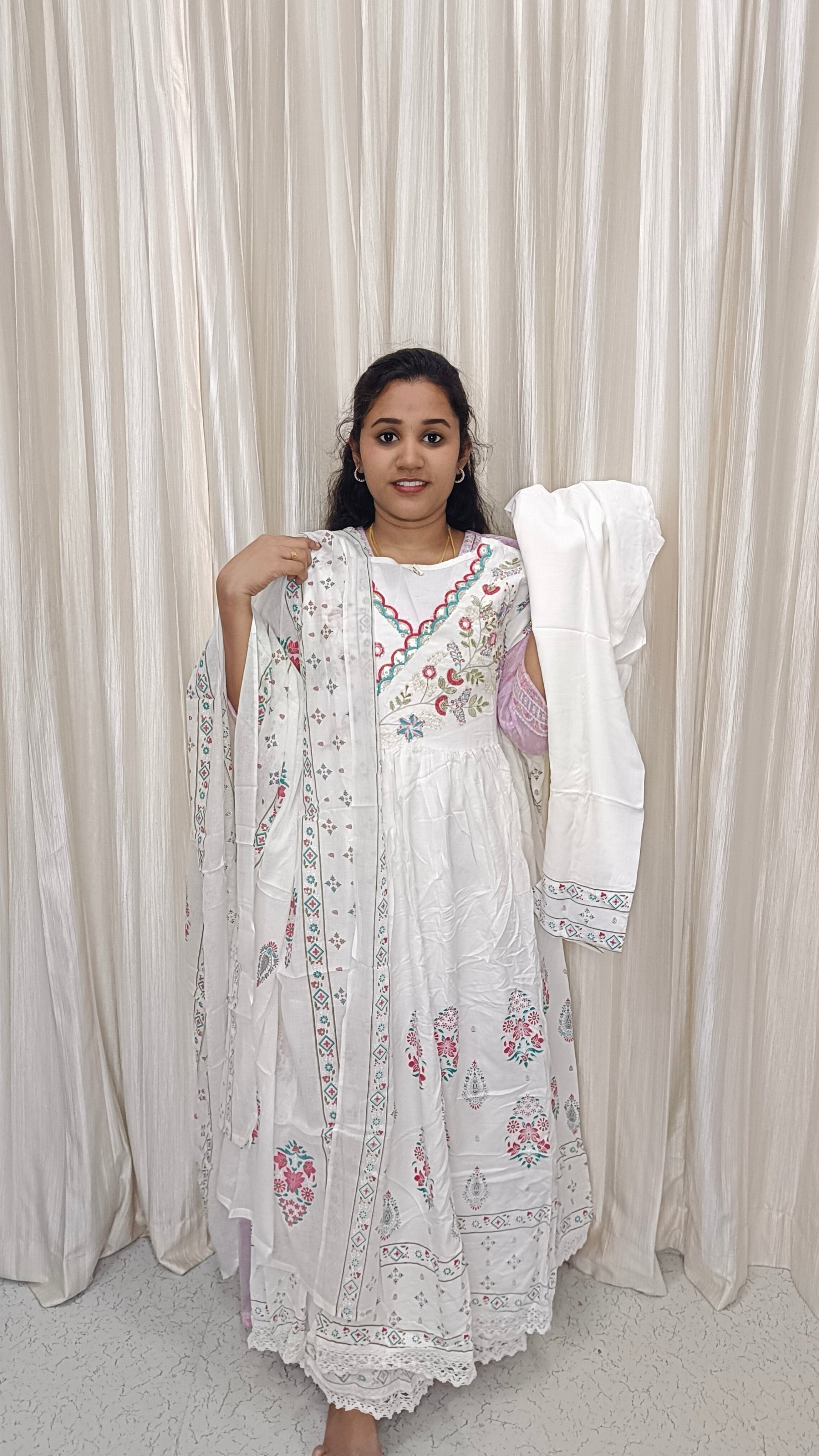 Grand Umbrella kurtis  with dupatta sets