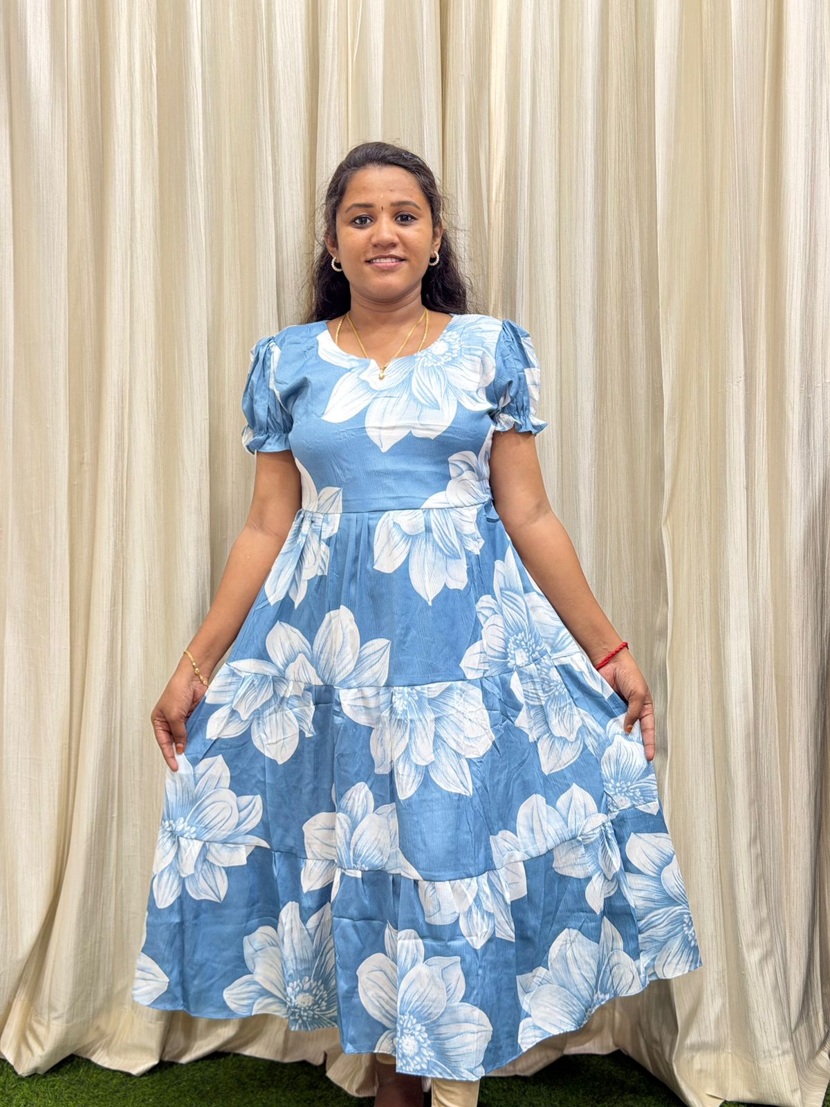 Customized popcorn maxi-blue