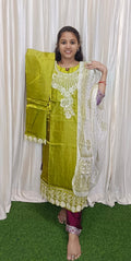 Kurti with pant and dupatta