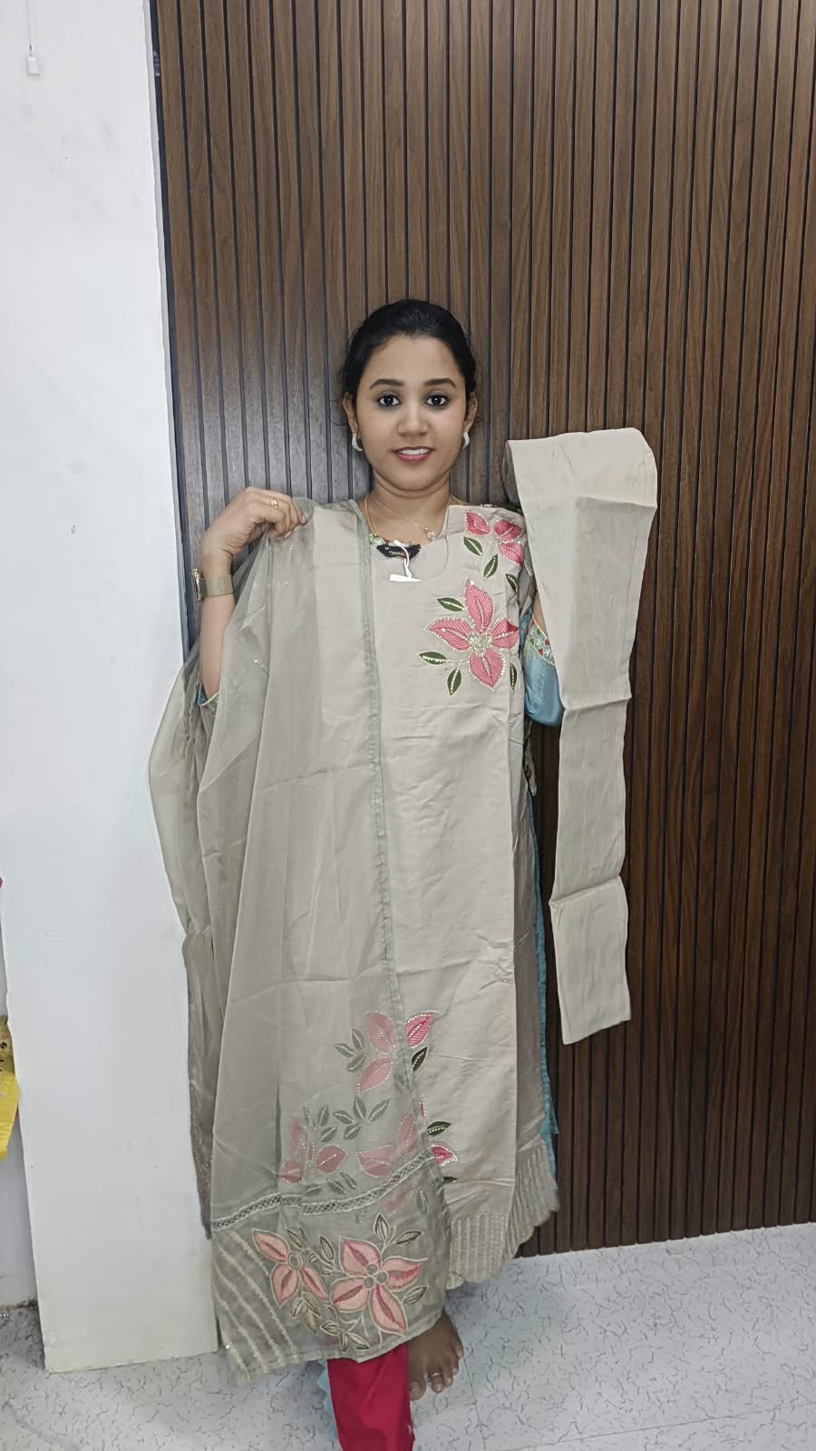 Kurti with pant and dupatta