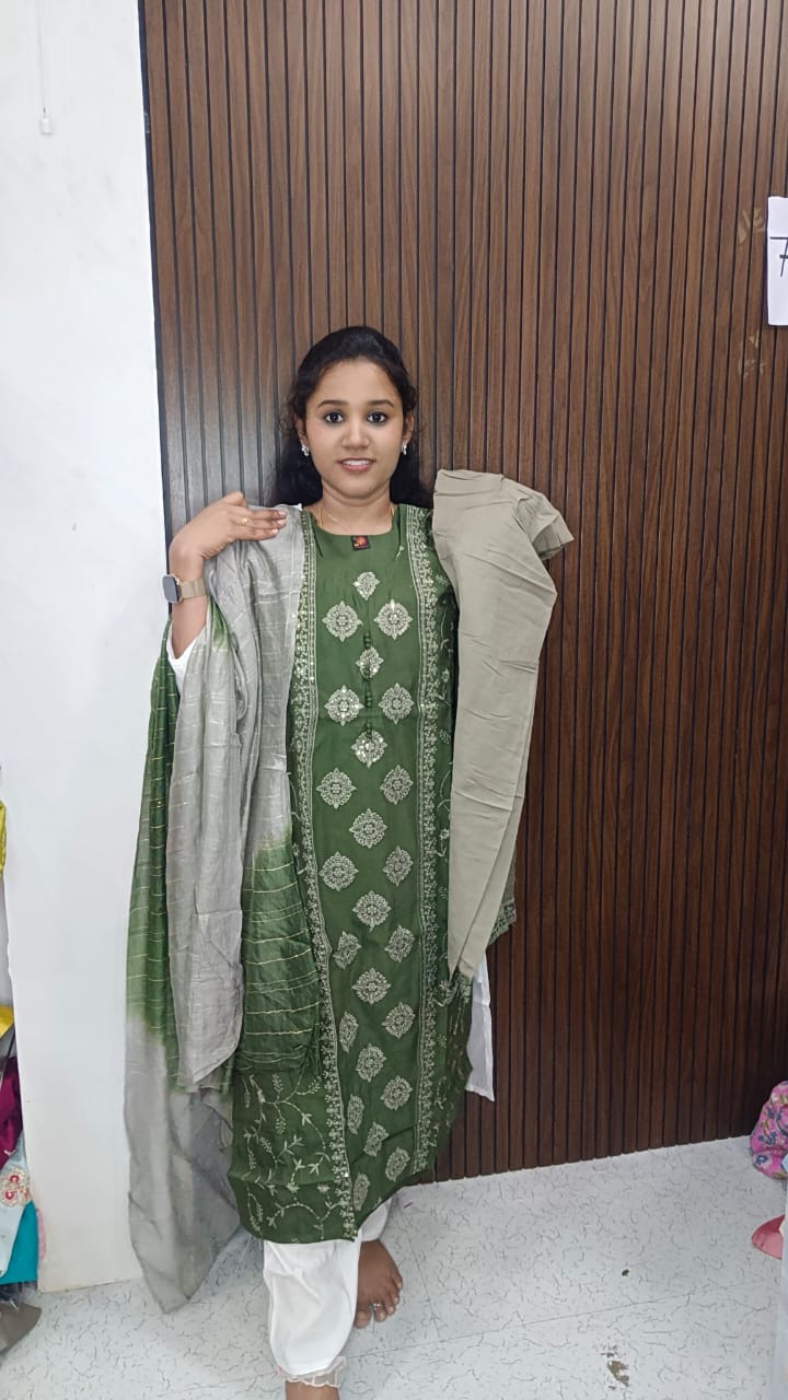 ABC Kurti with pant and dupatta