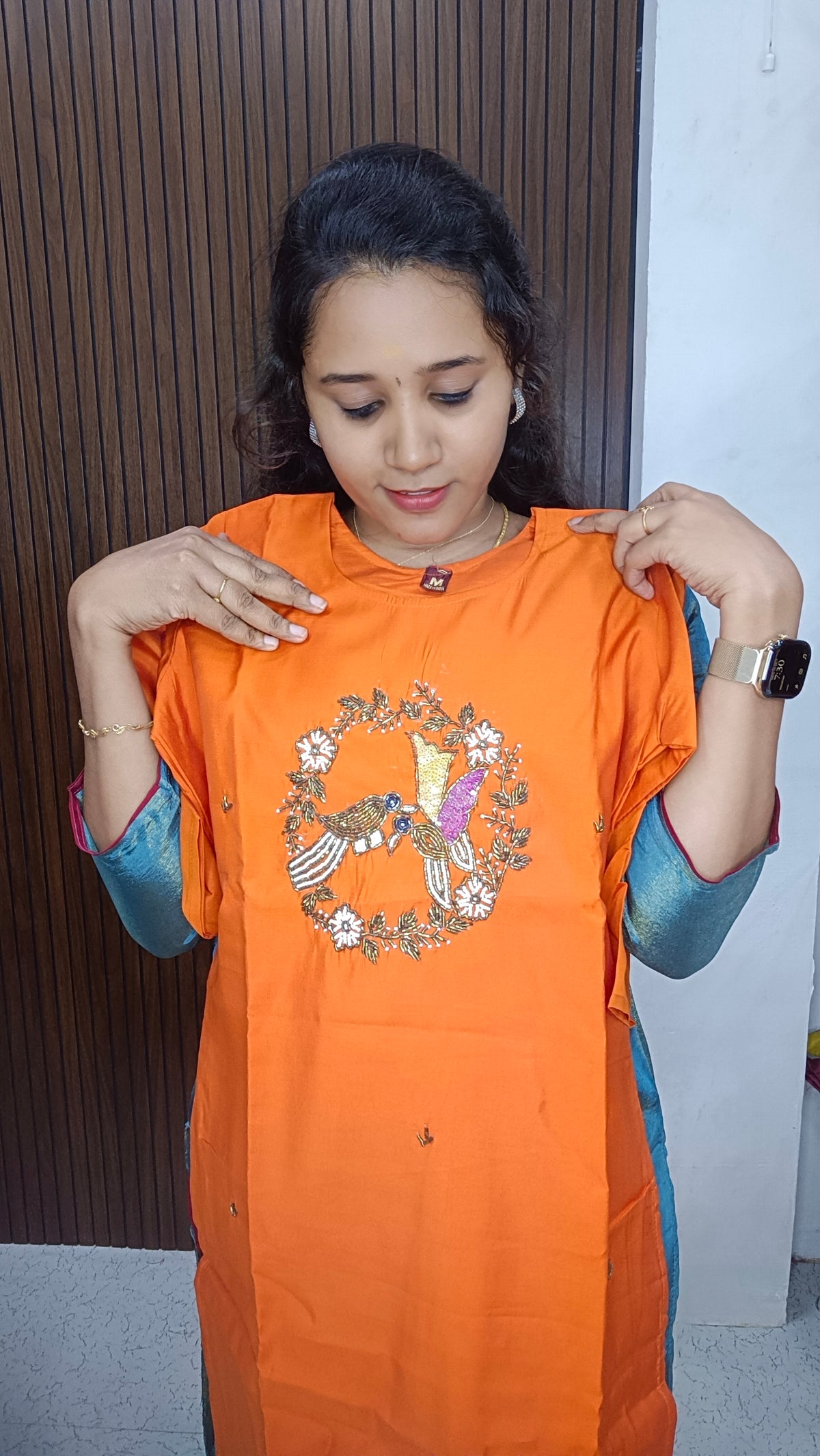 Kurti with pant and dupatta