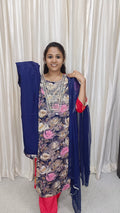 Kurti with pant and Dupatta
