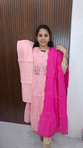 Kurti with pant and dupatta