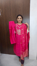 Kurti with pant and duppata
