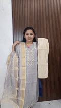 Kurti with pant and duppata
