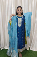 Kurti with pant & Dupatta