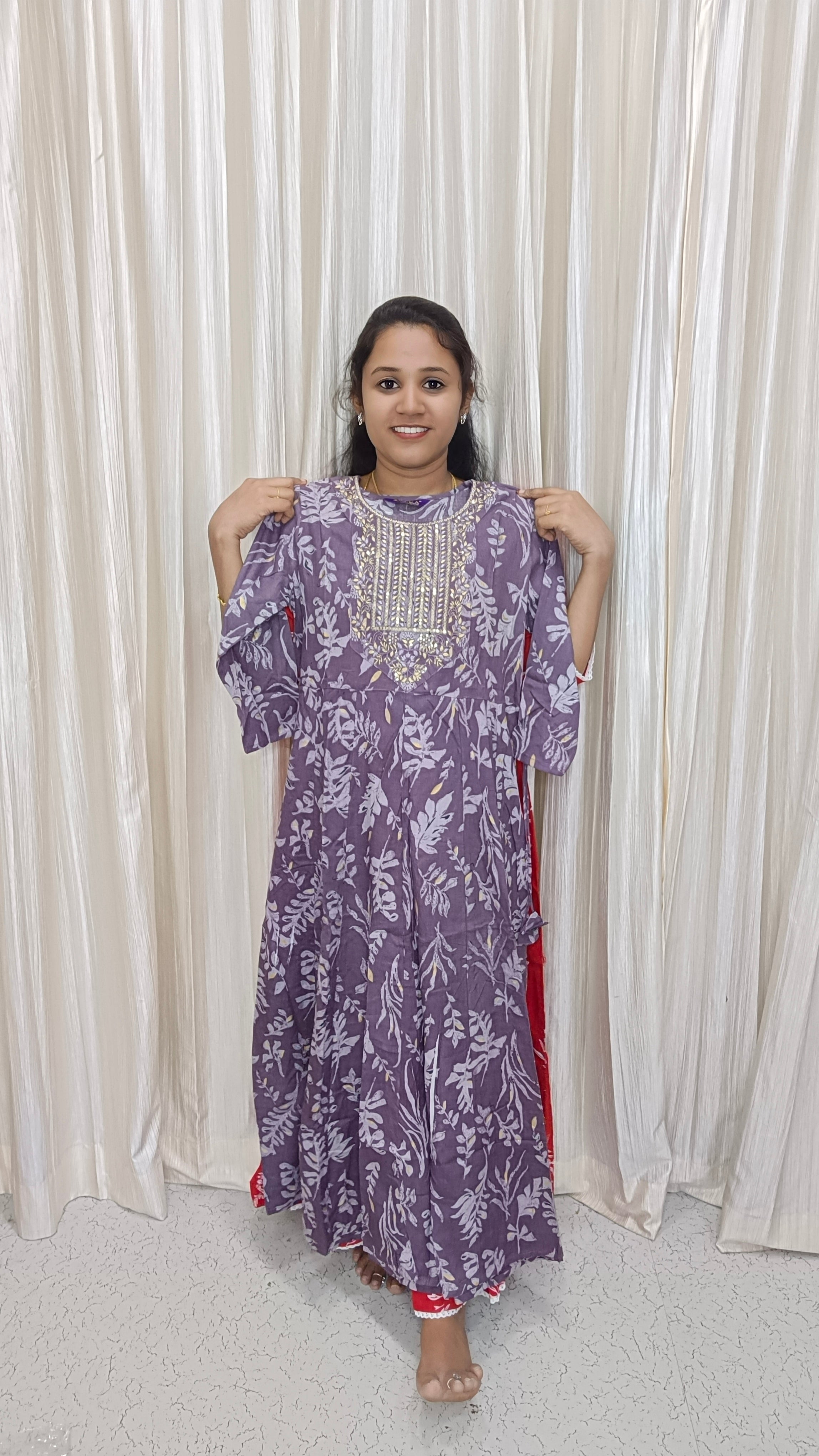 Cotton Umbrella Kurtis