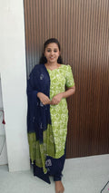 Cotton Bhathik Kurti Set