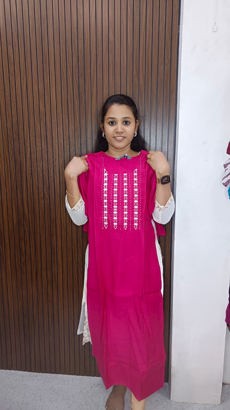 Taffeta kurti
