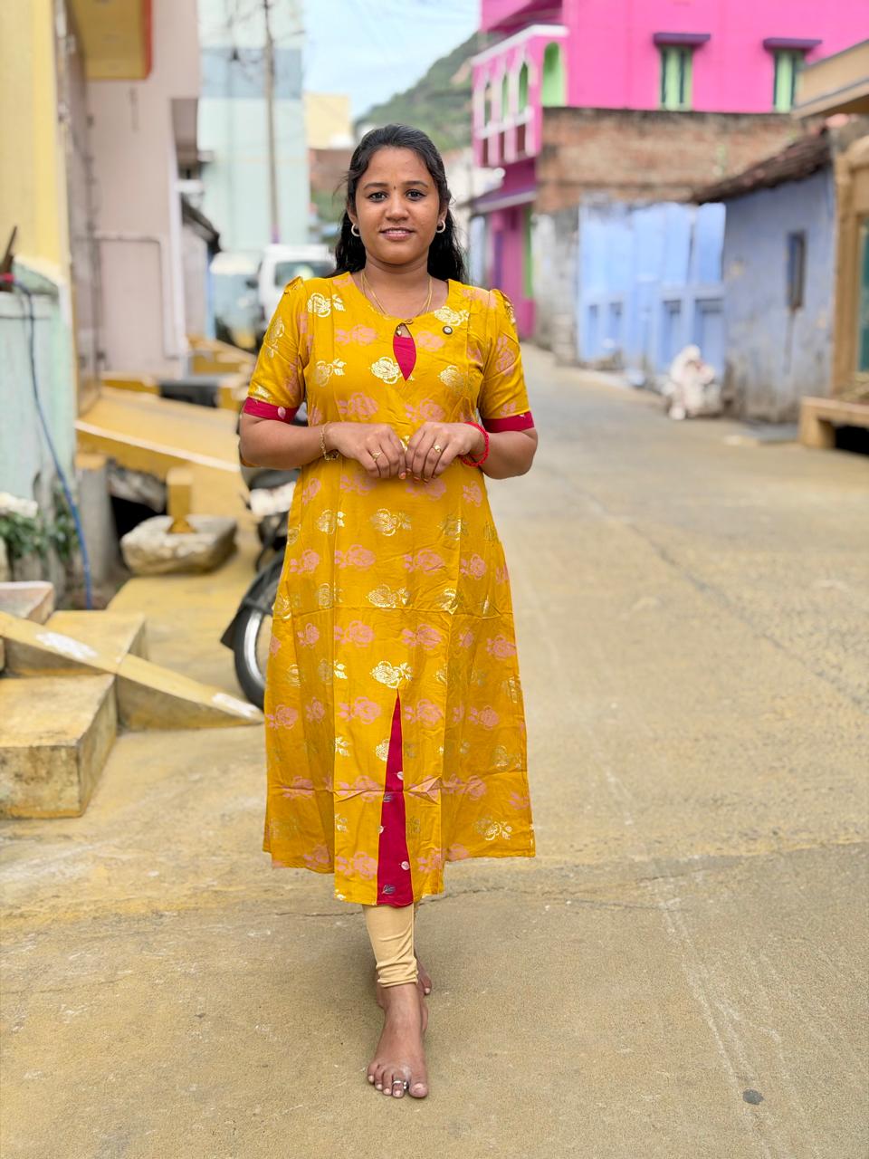 Customized aline kurti