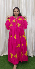 Trending mulchanderi maxi