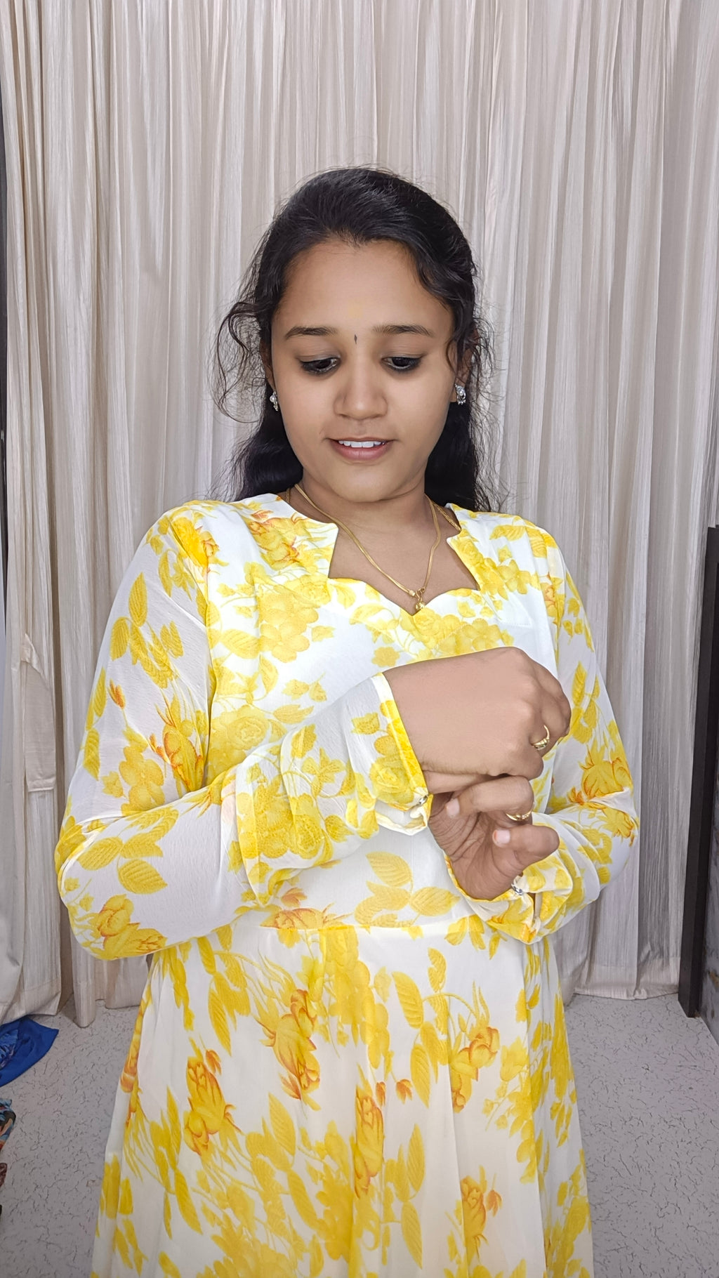Customized Own Brand Georgette Maxi