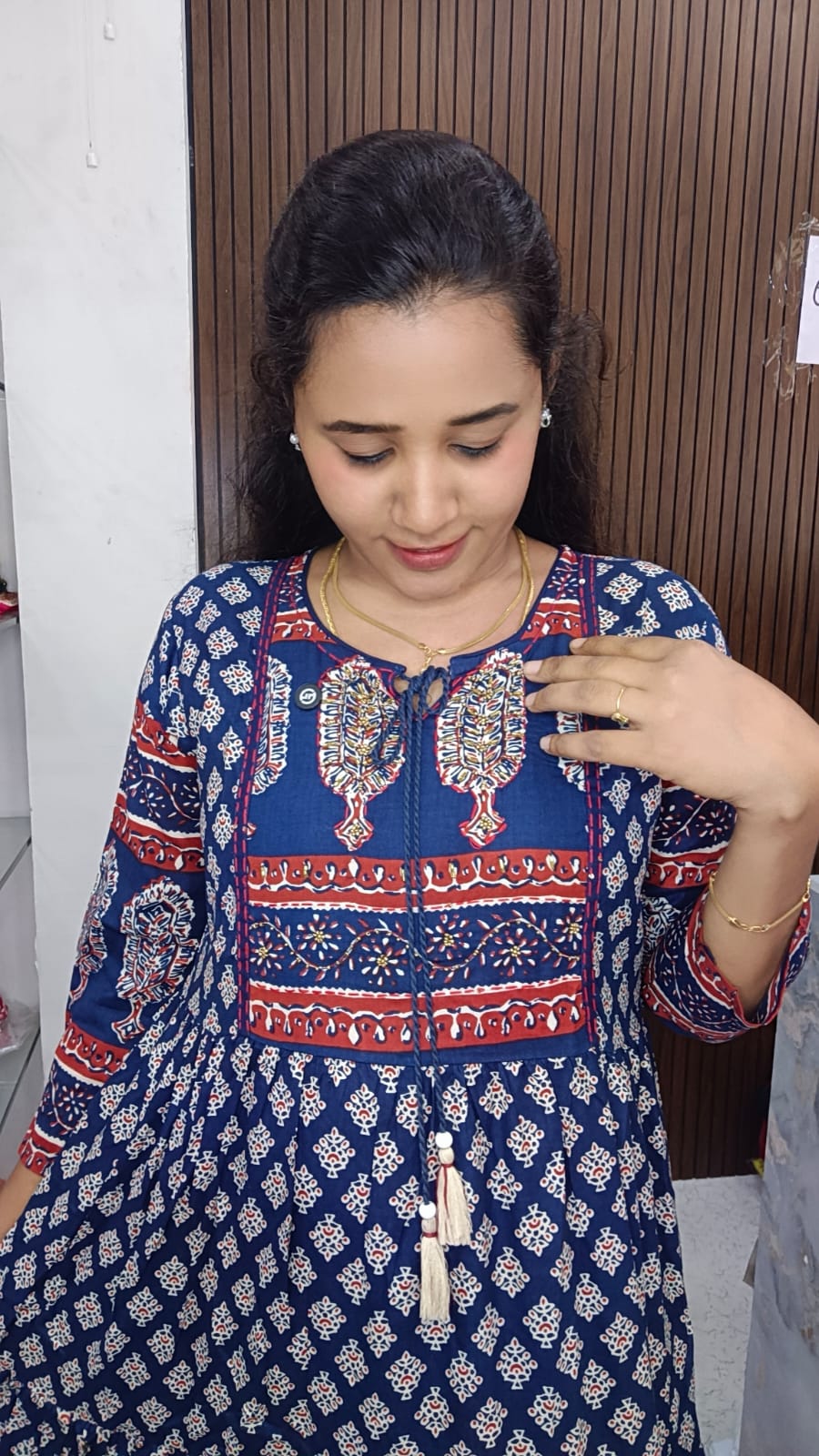 Cotton maxi