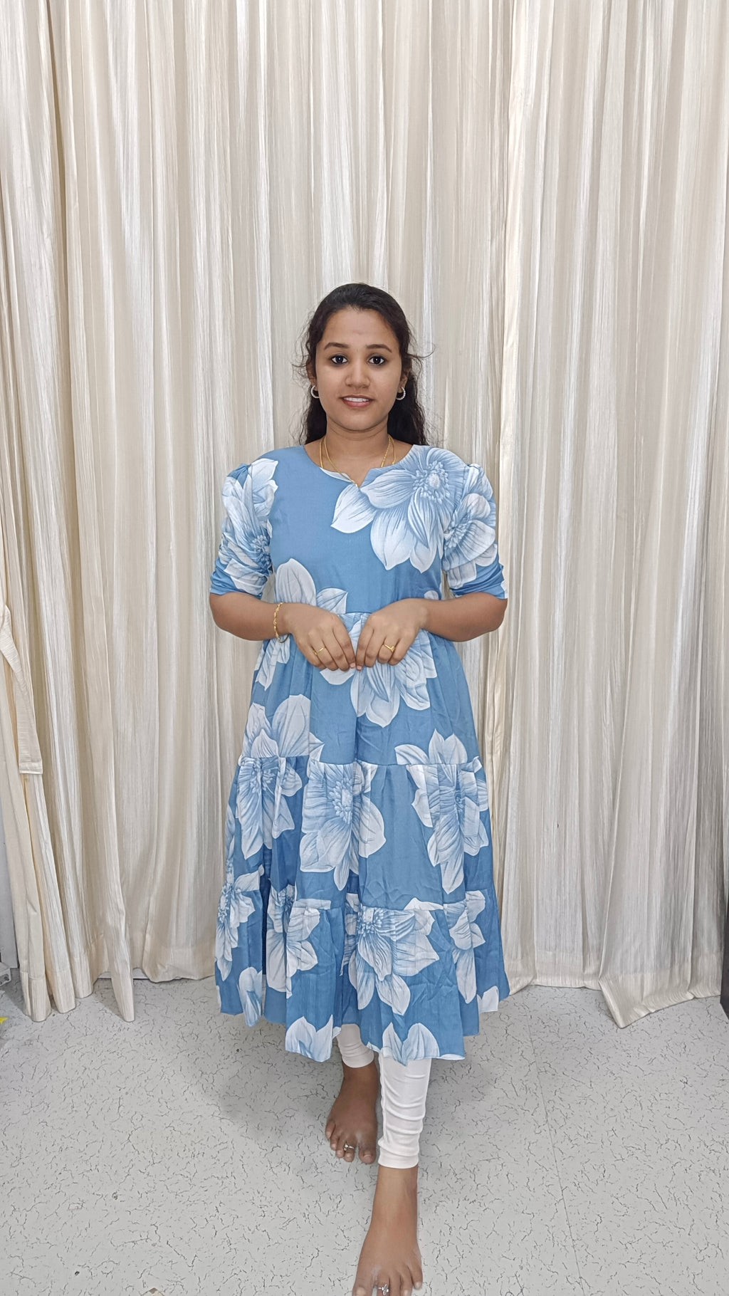 Customized popcorn maxi blue