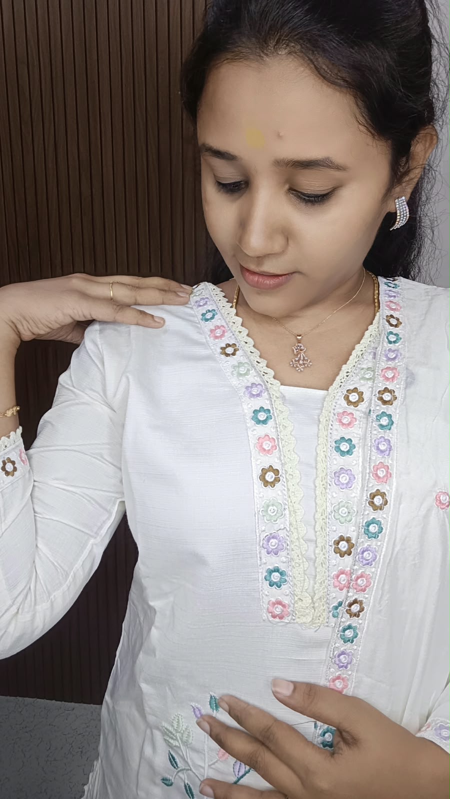 Kurti with pant and dupatta